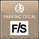F/S: Faculty/Staff Parking Decal