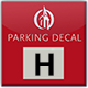 H: Student Parking Decal, Full Academic Year